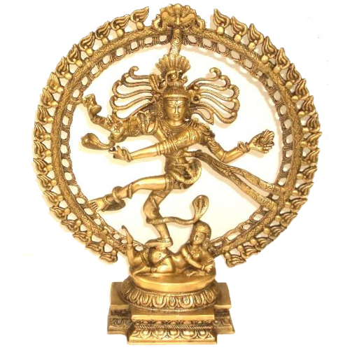 Shiva Nataraj - Messing - einfarbig - 10-48cm