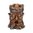 Aged Oak Backflow Incense Burner 8.5cm