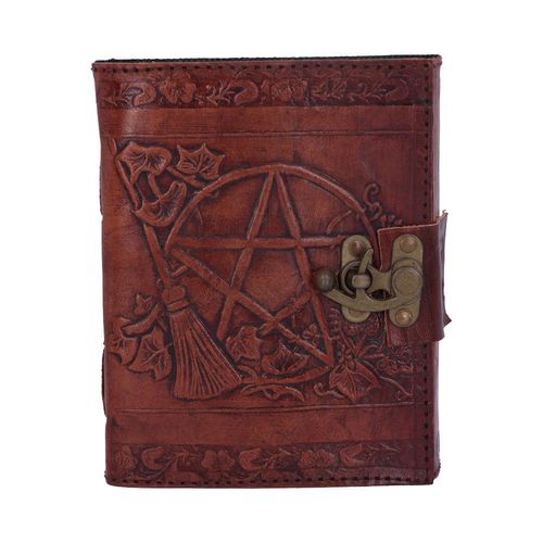 Pentagram Leather Emboss Journal+Lock